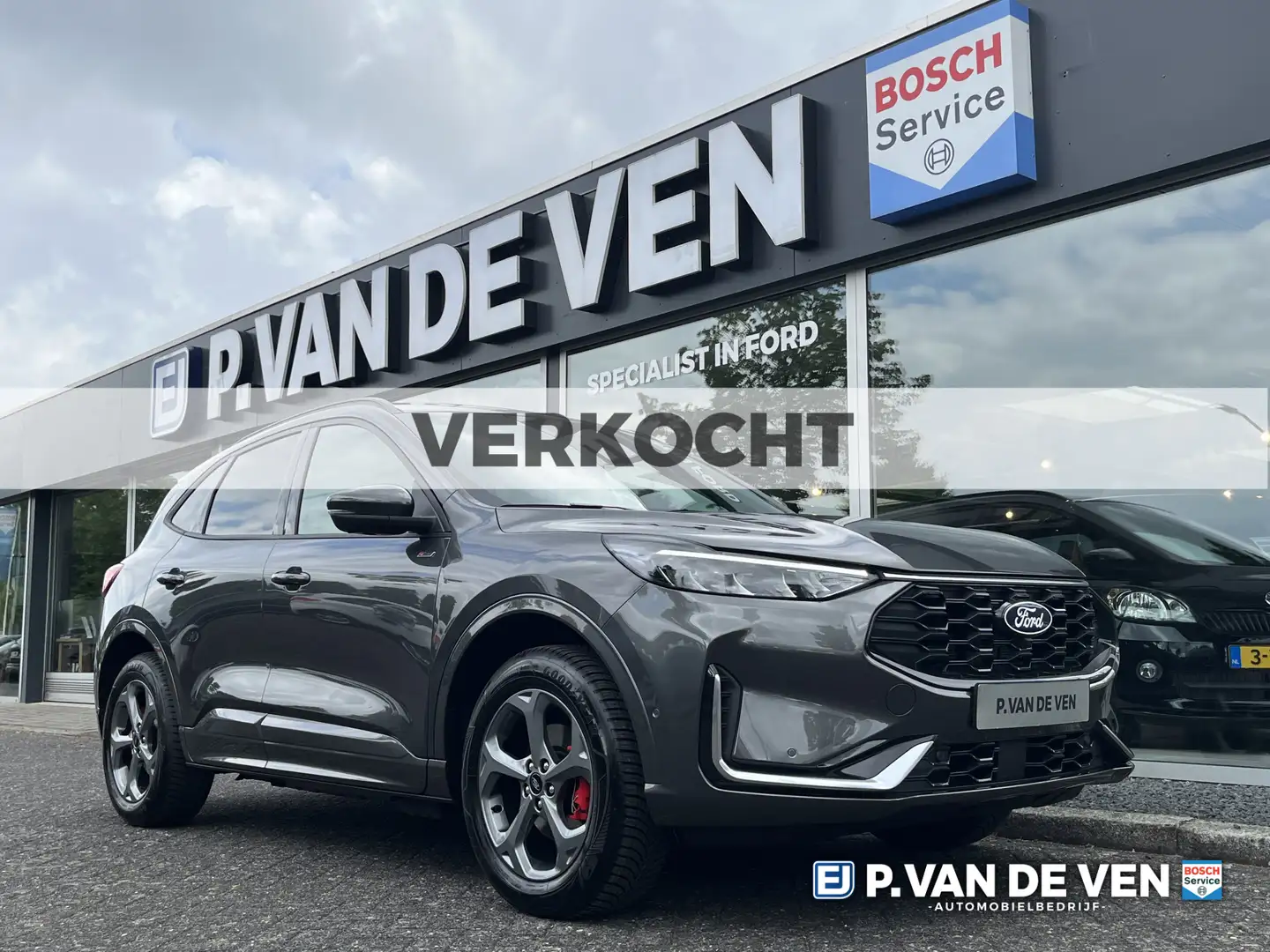 Ford Kuga 2.5 PHEV ST-Line X 243pk/178kW e-CVT Automaat | 5 Gris - 1