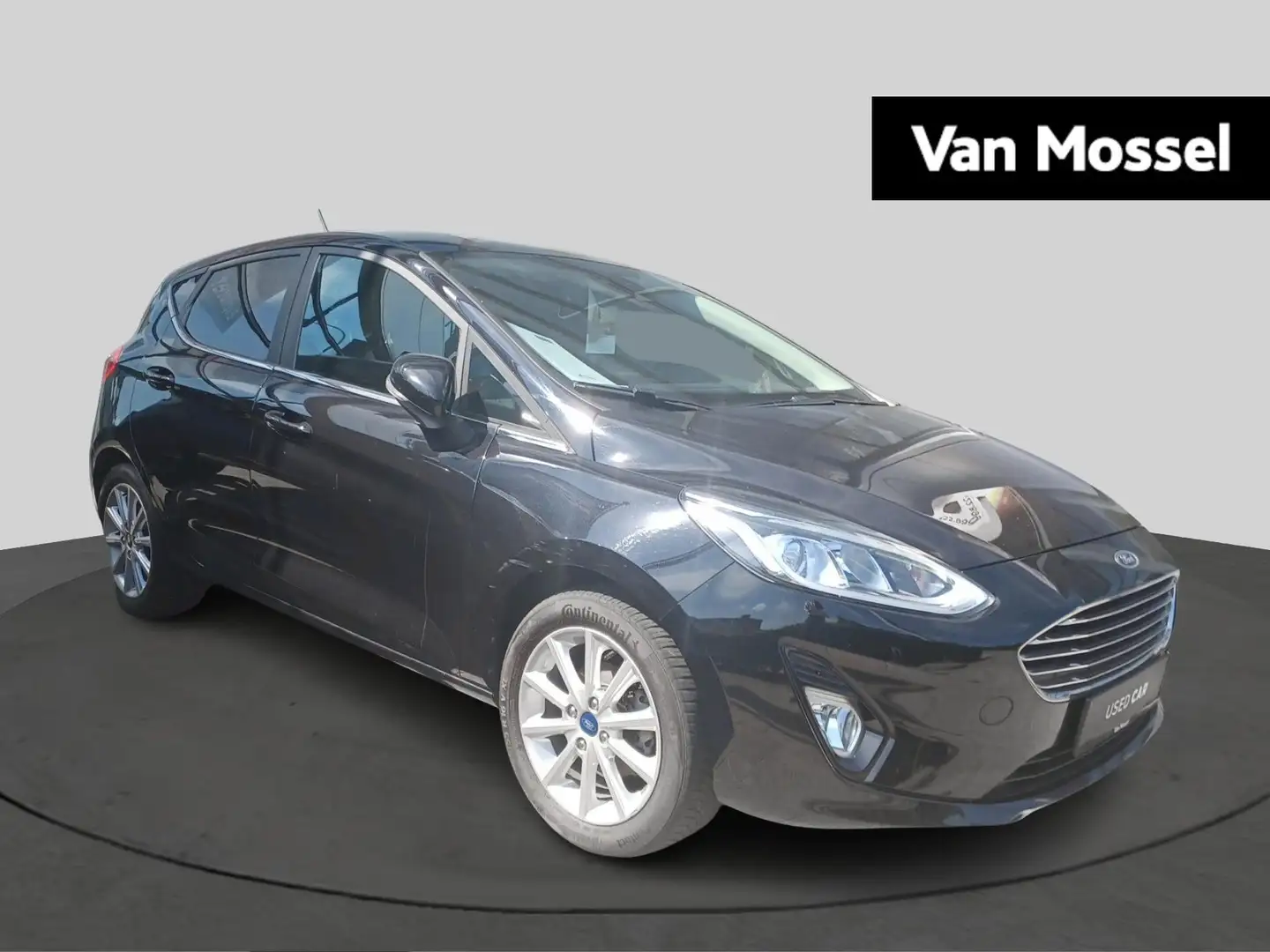 Ford Fiesta 1.0i Titanium - Winterpack - Carplay Zwart - 2