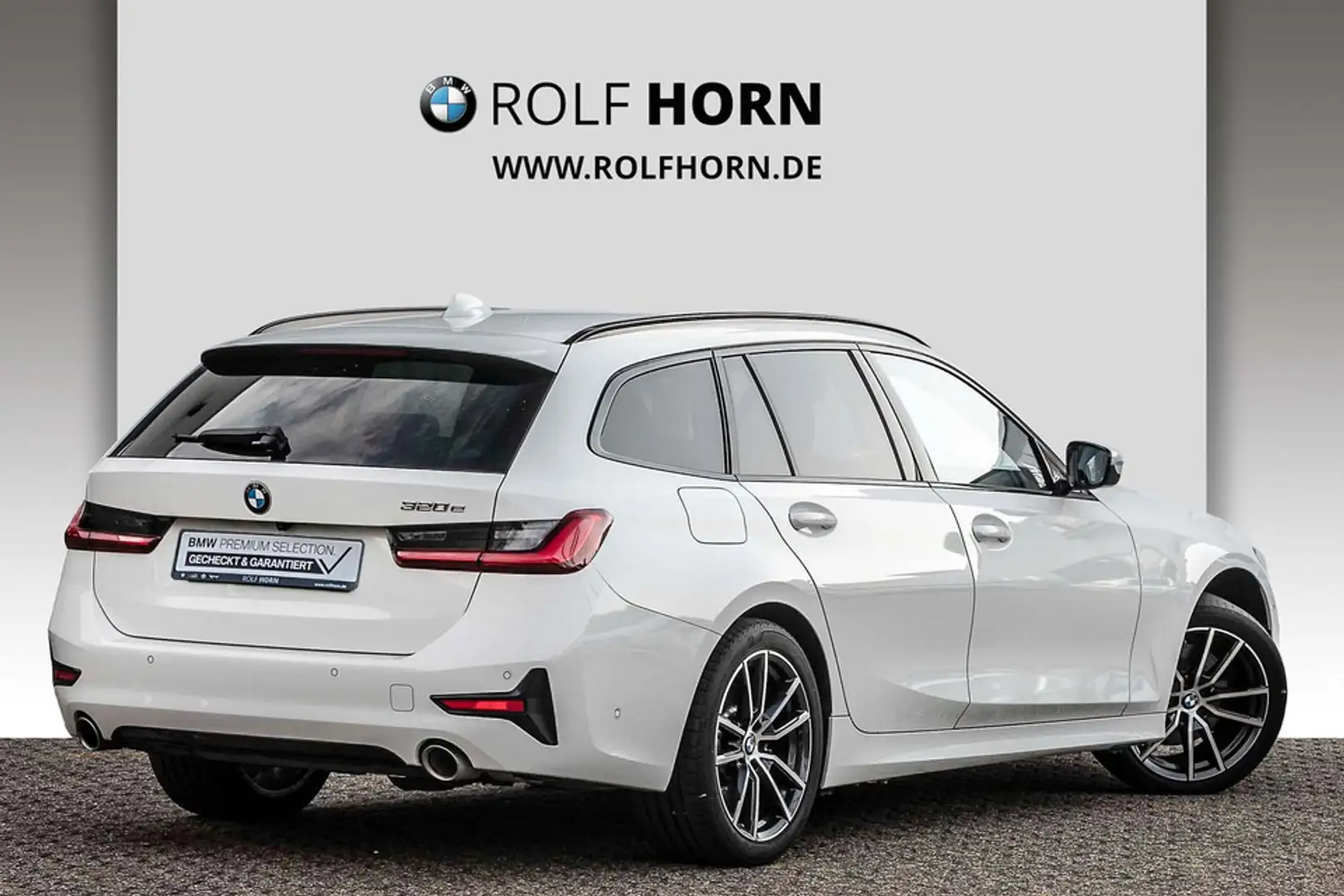 BMW 320 e Touring Sport Line Autom Navi Klima HiFi Weiß - 2