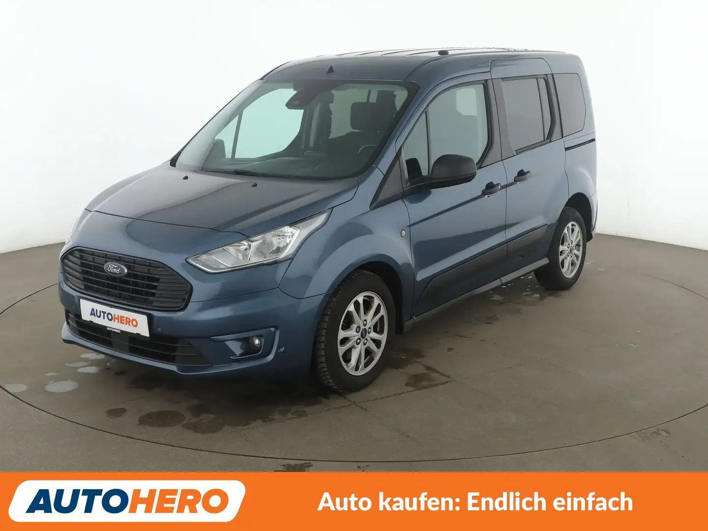 Ford Tourneo Connect 1.0 EcoBoost Trend *TEMPO*CAM*PDC*SHZ*AHK* Bleu - 1