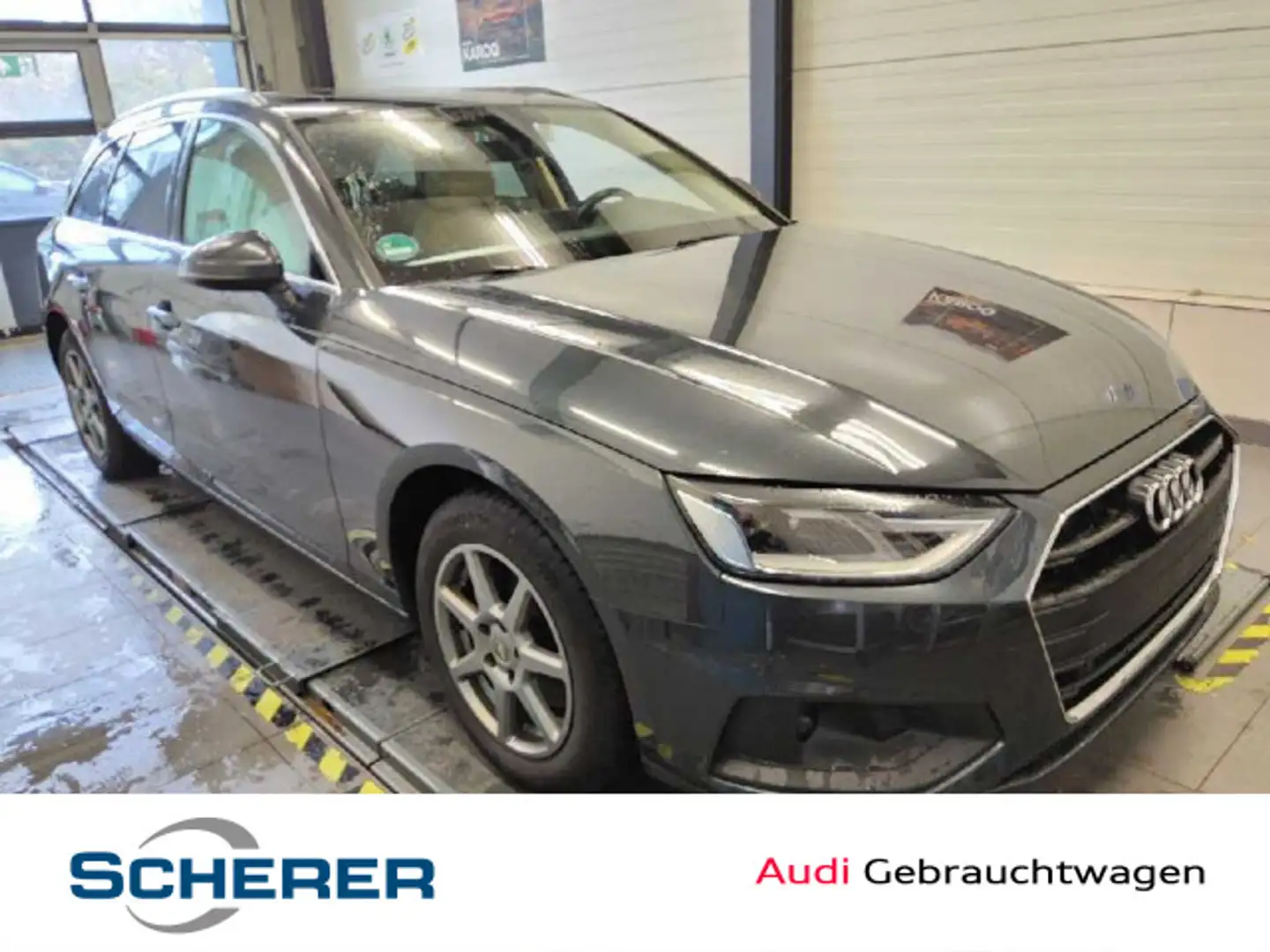 Audi A4 35 TDI basis S tronic Navi, HuD, Pano, Grau - 1