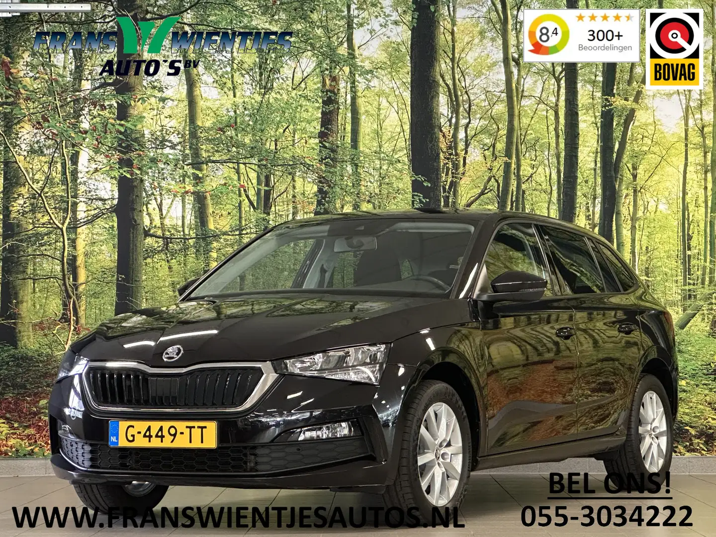 Skoda Scala 1.0 TSI Ambition | Cruise Control | Parkeersensore Zwart - 1
