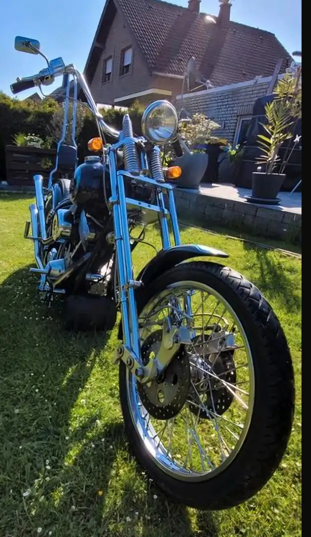 Harley-Davidson Softail FXS '94 Evo Springer Bleu - 2