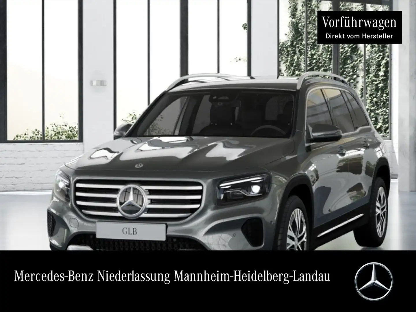 Mercedes-Benz GLB 200 d PROGRESSIVE+AHK+MULTIBEAM+KAMERA+8G Grijs - 1