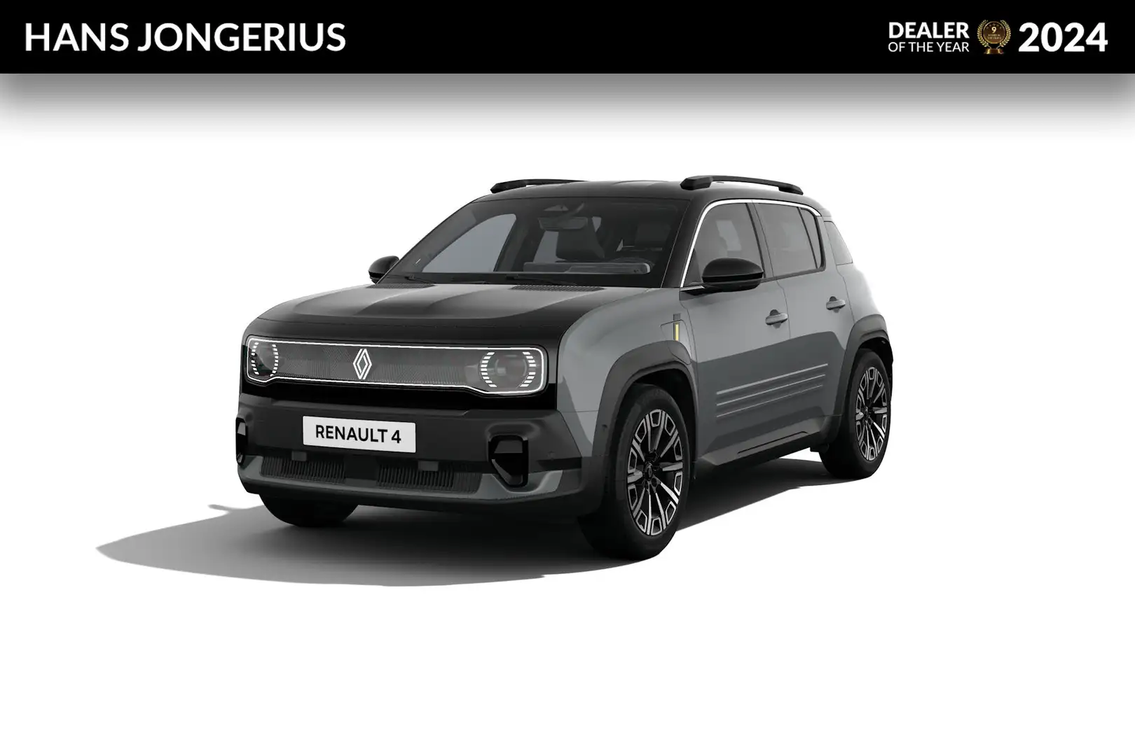 Renault R 4 Iconic | Achteruitrijcamera | Elektrisch verwarmba Grijs - 1