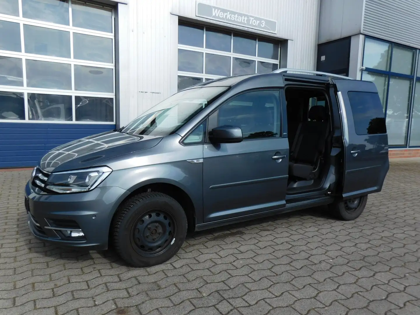 Volkswagen Caddy 1.4 TGI BMT Join *Erdgas *Navi SHZ Klima Bi-Xenon Grau - 1