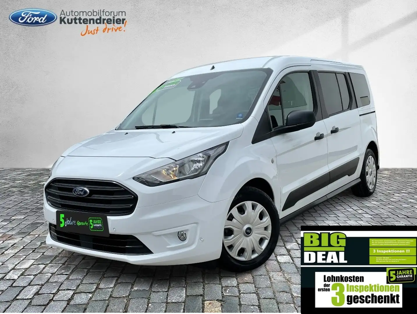 Ford Transit Connect Kombi L2 lang Trend Navi Kamera Weiß - 1