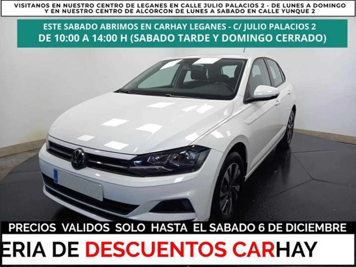 Volkswagen Polo 1.6TDI Advance 70kW Blanc - 1