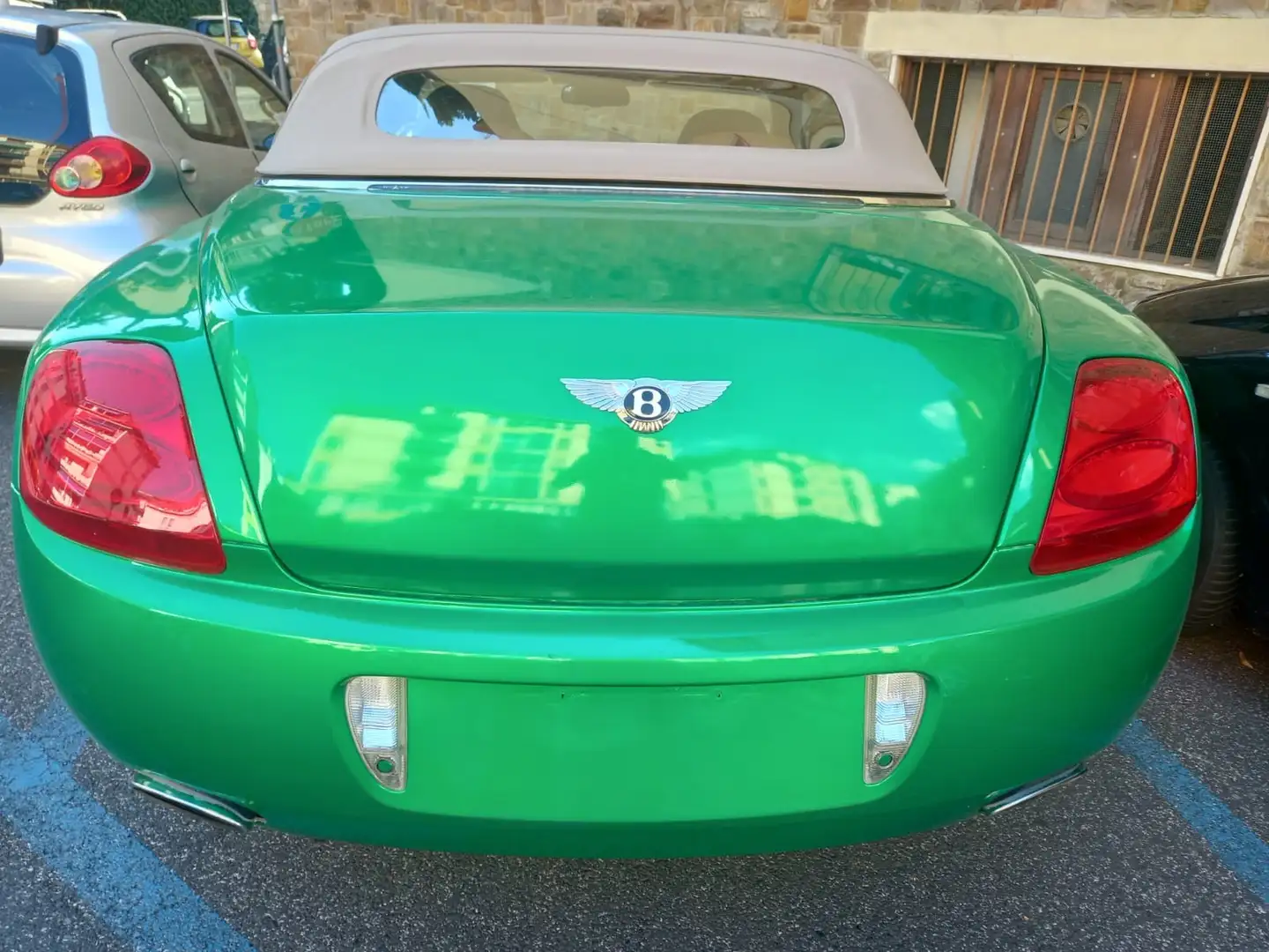 Bentley Continental GTC CABRIO-KM.40500-UNICA Verde - 1