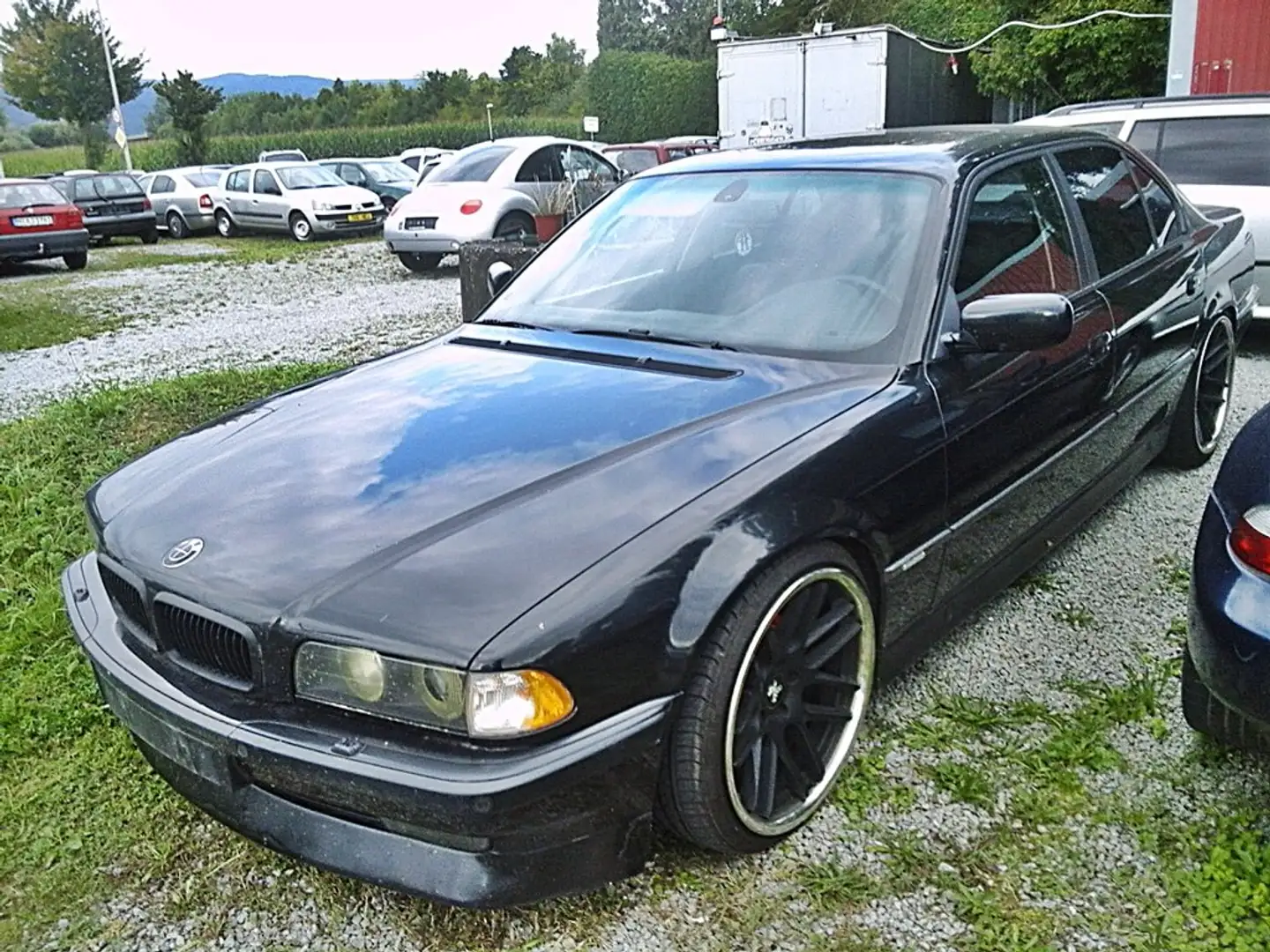 BMW 728 728i /TÜV NEU/ Leder+Klima+Xenon+Panoramad./AHK Schwarz - 1