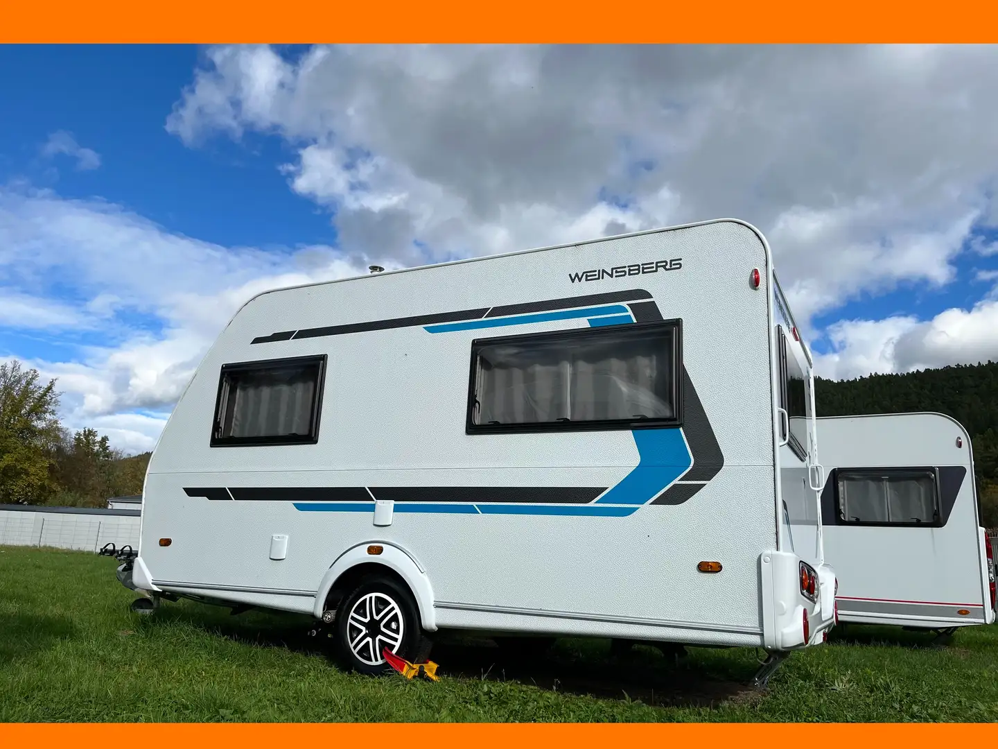 Weinsberg 390 QD CARATWO + MOVER + THULE BIKE 1.Hand Weiß - 2