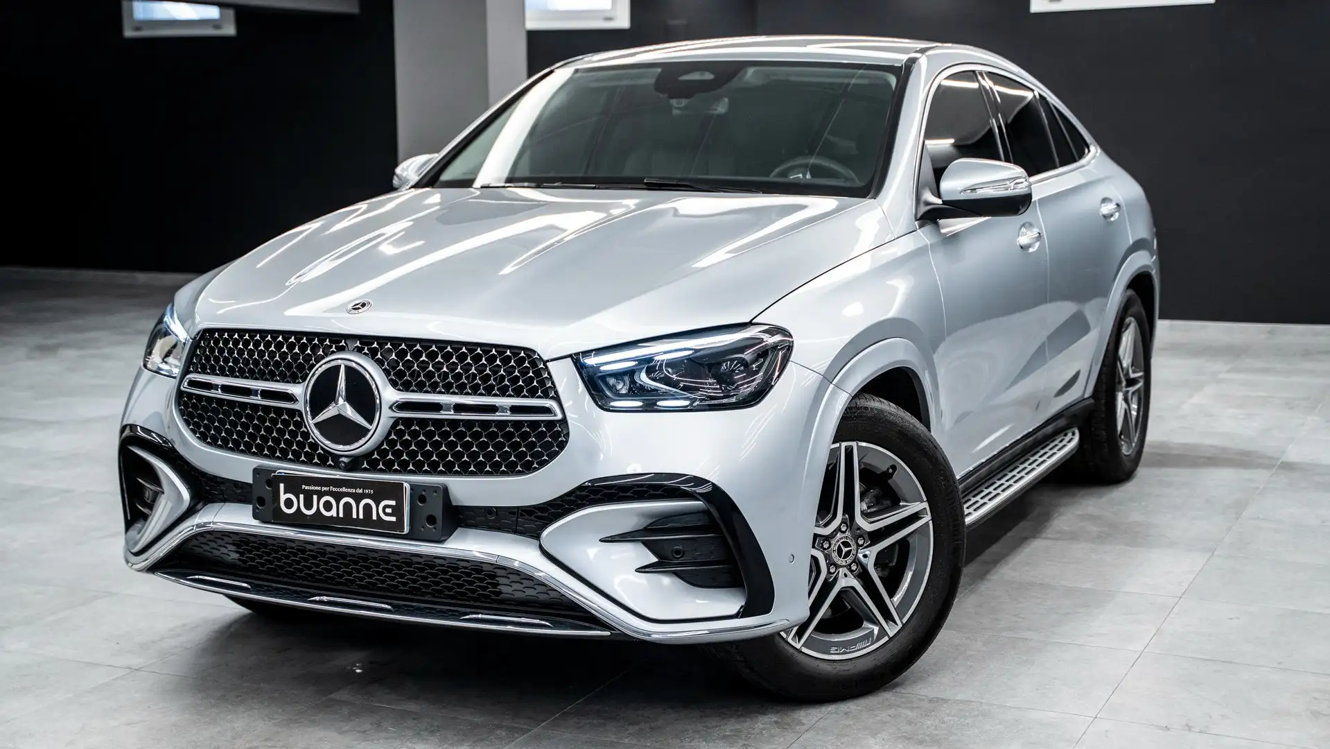 Mercedes-Benz GLE 300 D 4MATIC COUPE AMG PREMIUM PLUS SOSP BURMESTER ITA Grigio - 1