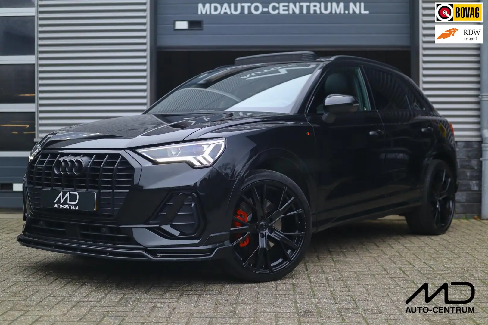 Audi Q3 40 TFSI quattro| 3x S Line| Pano| Keyless| Black p Zwart - 1