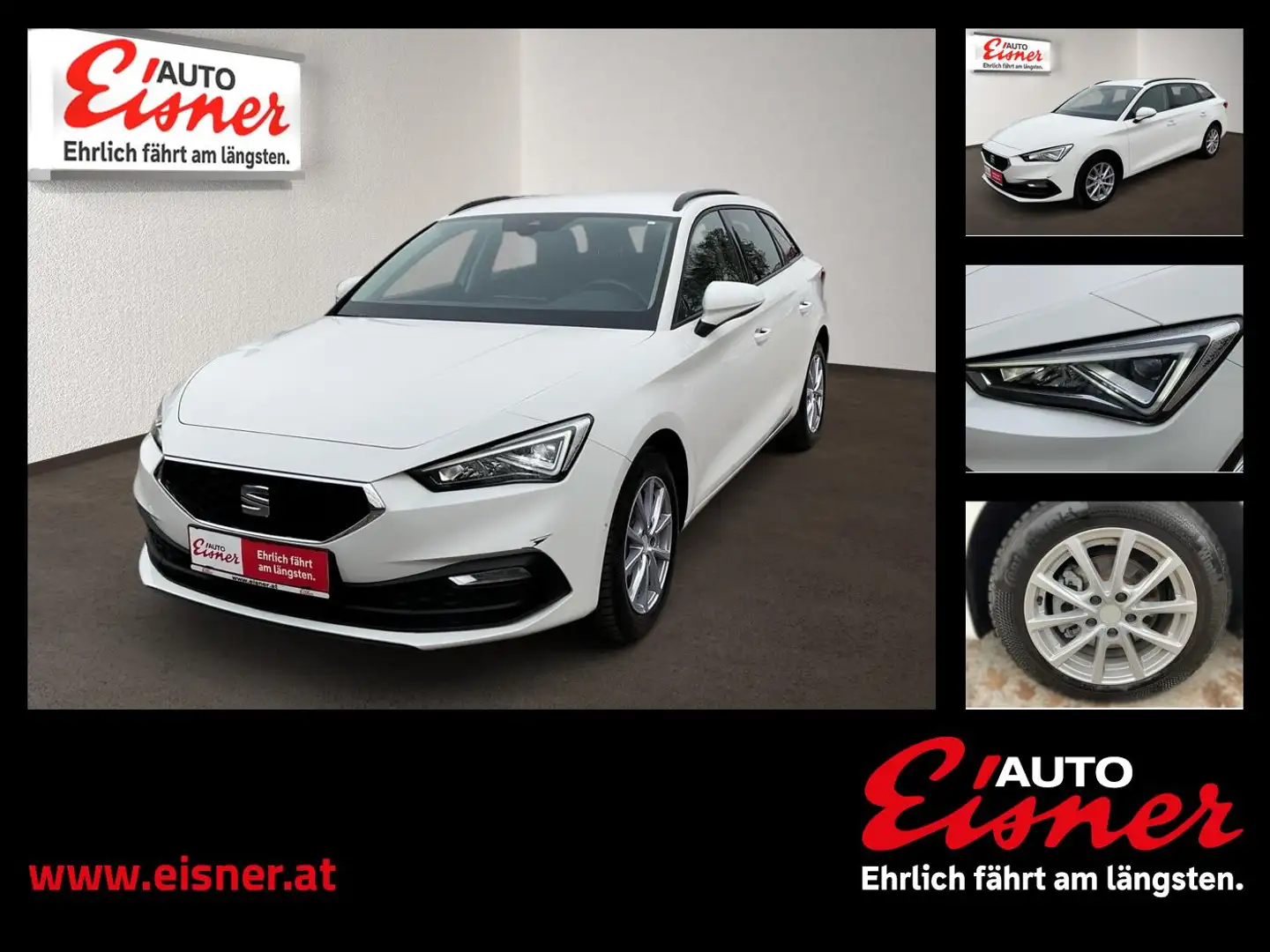 SEAT Leon SP 1.0 TSI ESP ABS Weiß - 1