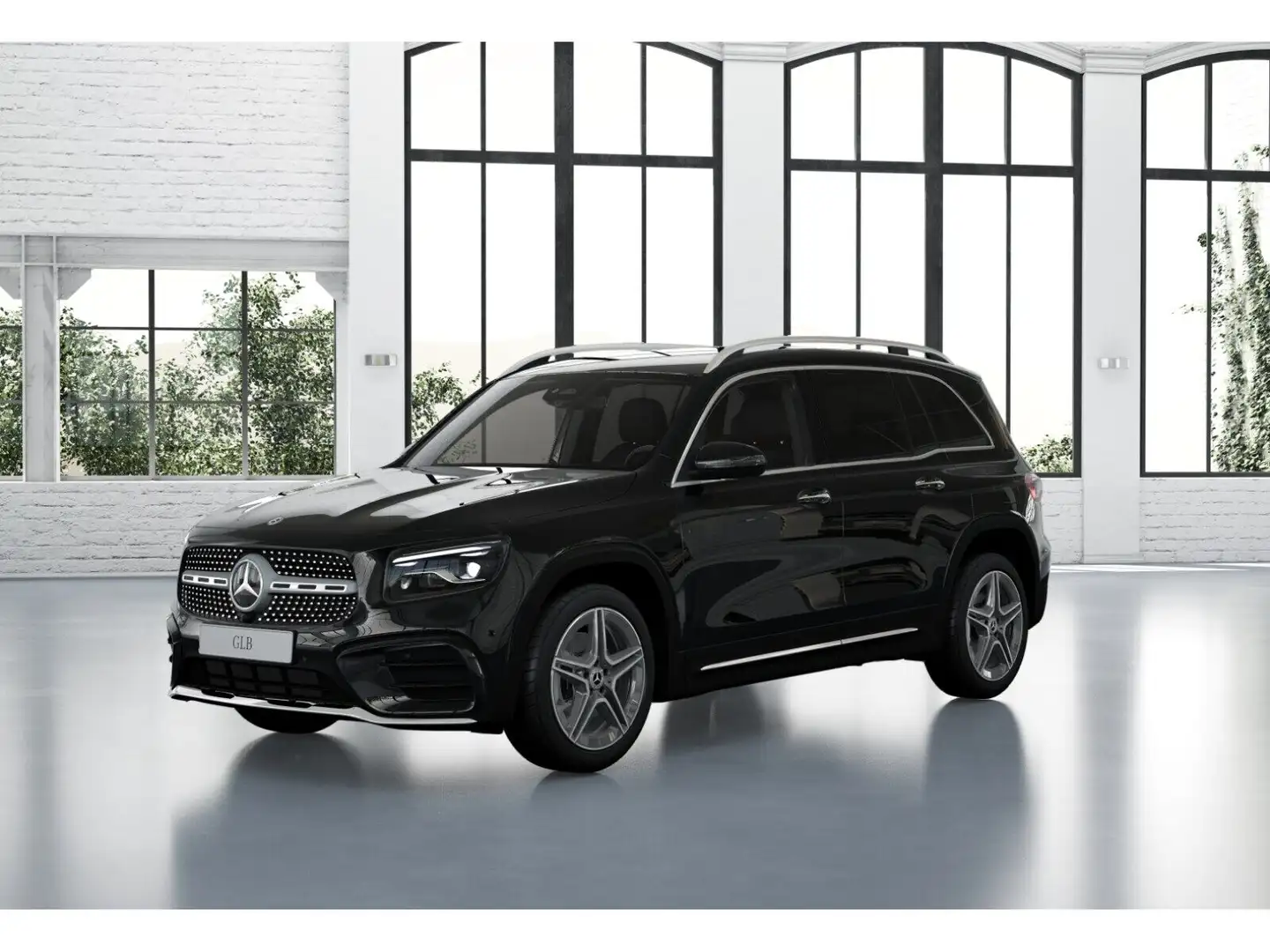 Mercedes-Benz GLB 200 d AMG+MBUX+DIST+BEAM+AMBIENTE+KAMERA+AHK Schwarz - 1