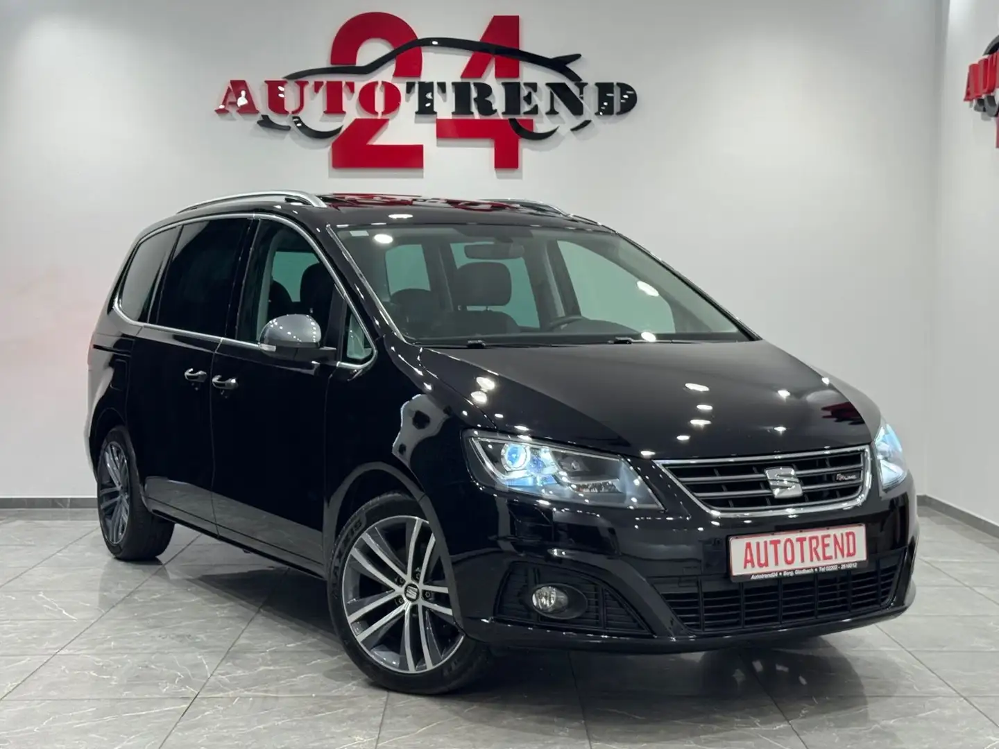 SEAT Alhambra FR-Line DSG 7-SITZER PANO+KAMERA+AHK Zwart - 2