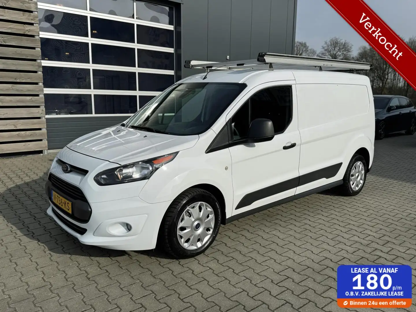 Ford Transit Connect 1.5TDCi L2 Trend HP Euro6|Camera\Navi|Trekhaak|Imp Weiß - 1