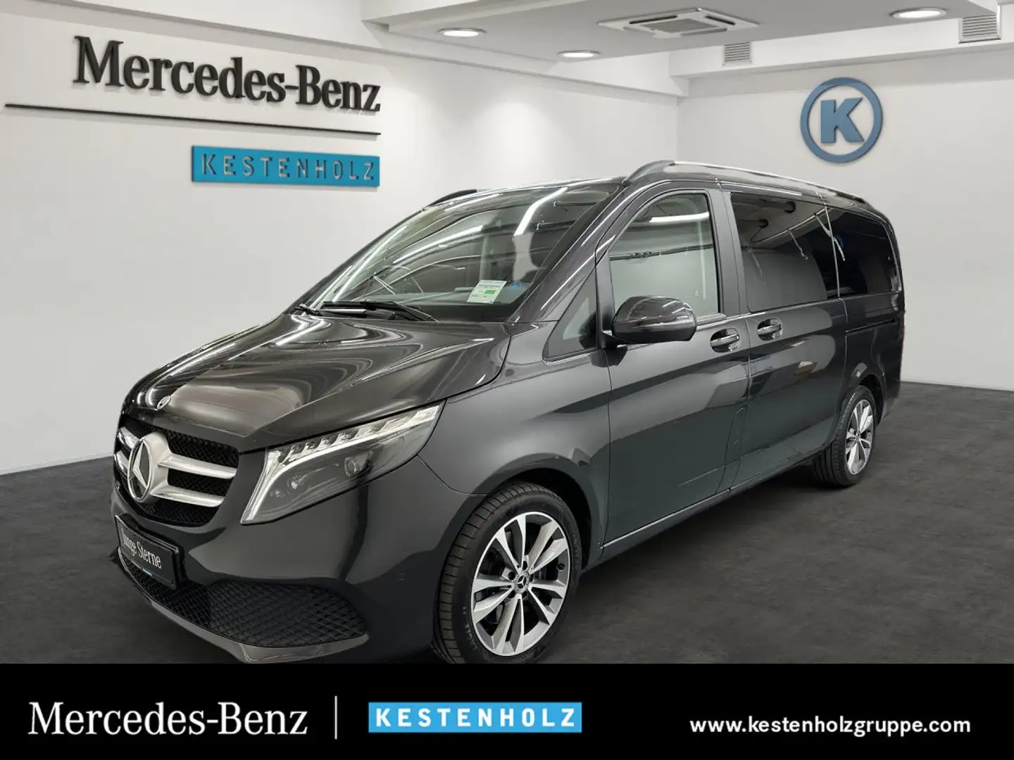 Mercedes-Benz V 250 d ED Lang Distronic AHK STHZ Liege-Paket Grau - 1