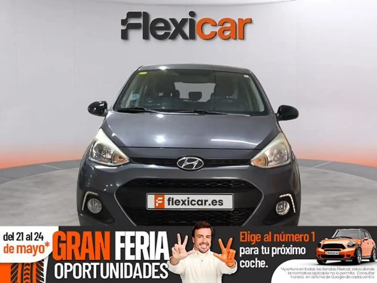 Hyundai i10 1.0 Go Plus Gris - 1