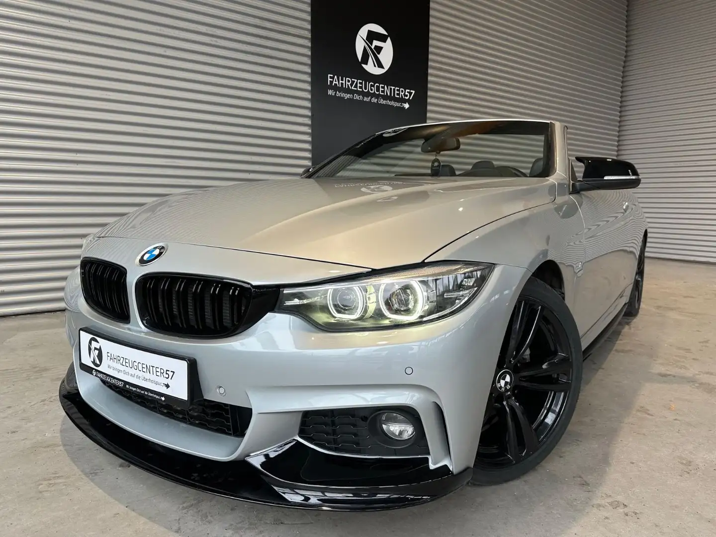 BMW 430 i Cabrio M-PERFORMANCE/HIFI/CARPLAY/RFK/LED Plateado - 1