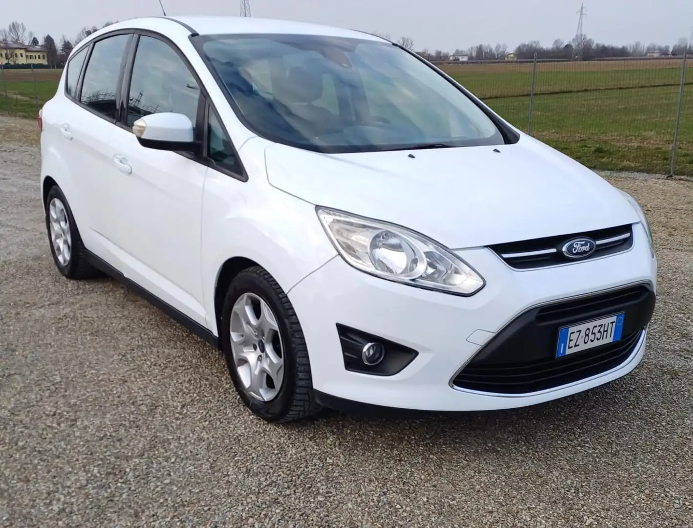 Ford C-Max C-Max 1.6 tdci Titanium 95cv Bianco - 1
