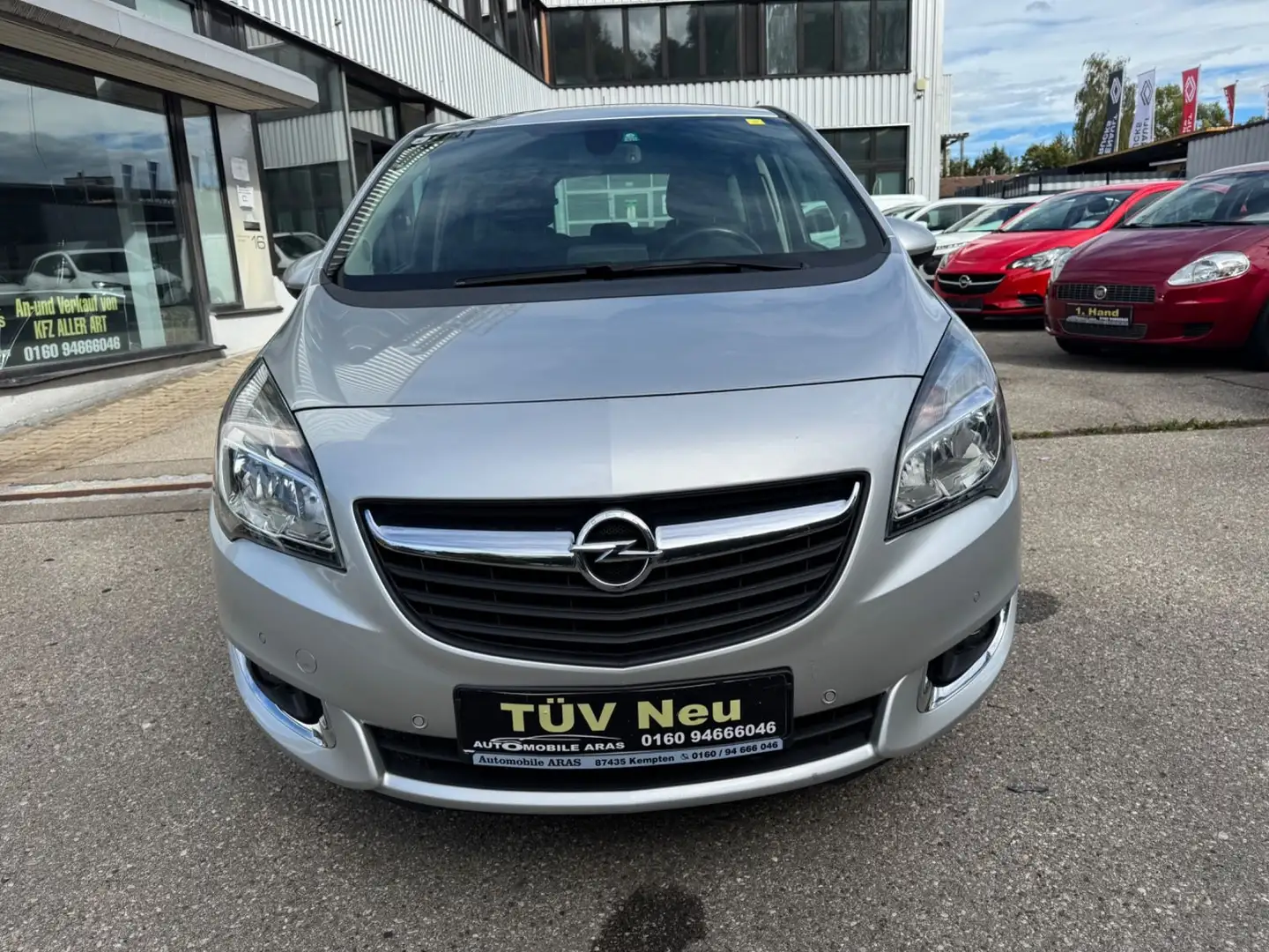 Opel Meriva B Style 1,4 Turbo16V/Tüvneu/1Hand/Euro6 Silber - 2