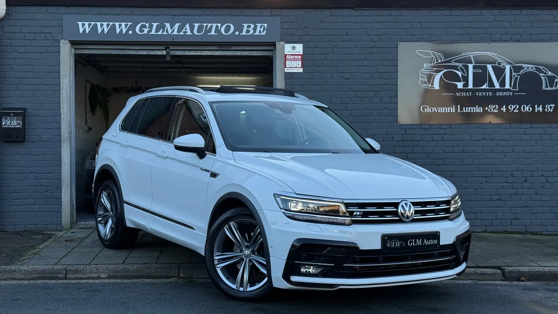 Volkswagen Tiguan Tiguan 2.0 TDI R-Line DSG * 1ERE PROP * GARANT 12M Wit - 1