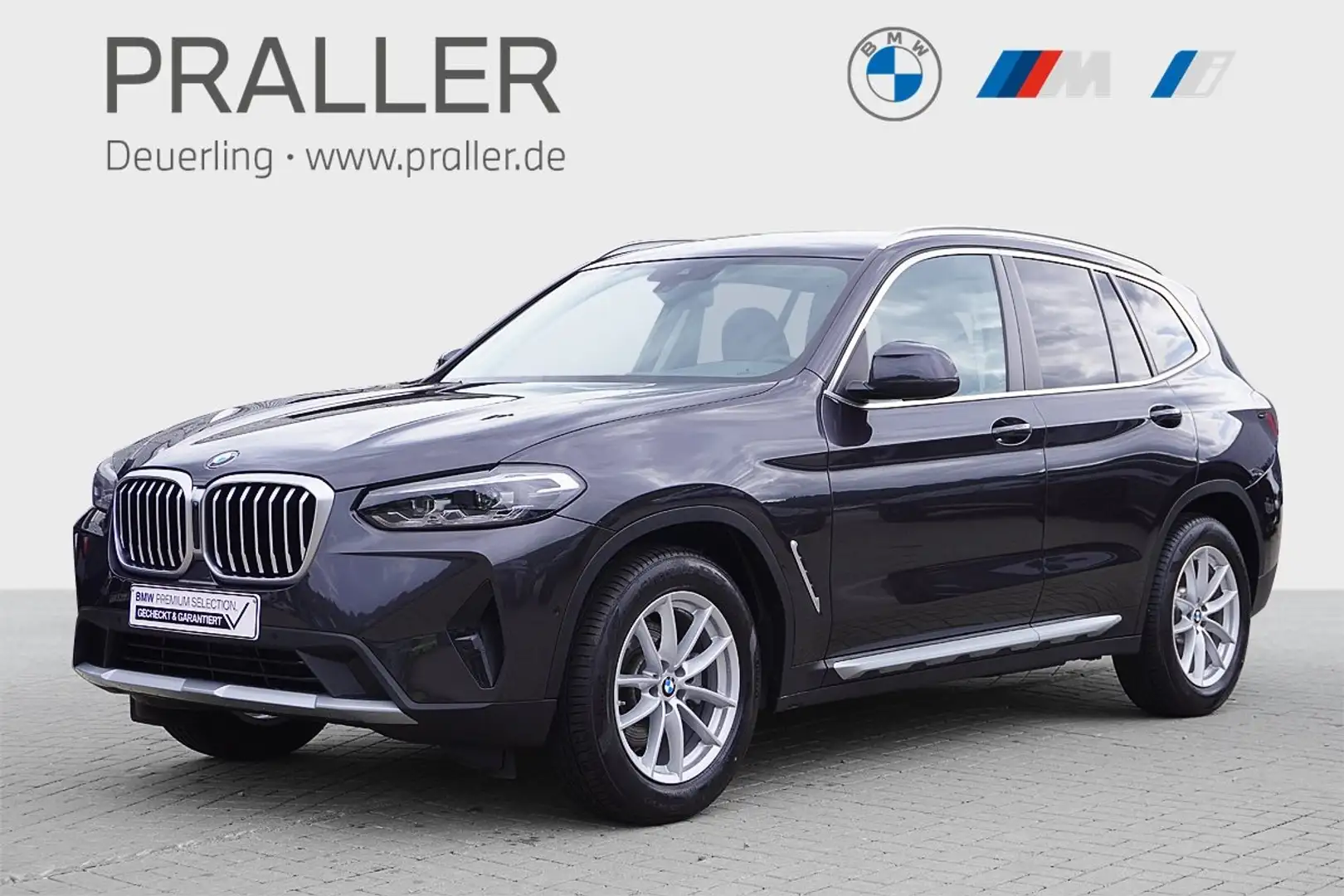 BMW X3 xDrive20i Automatik AHK Navi Kamera Sportsitze DAB Gris - 1