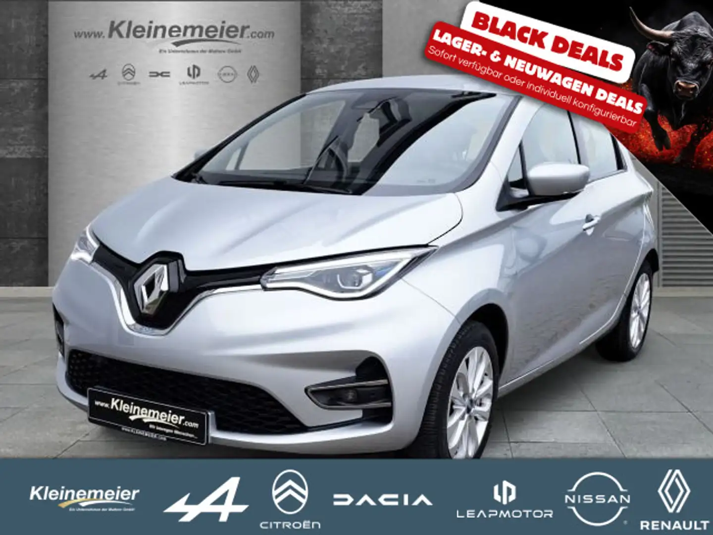 Renault ZOE Renault ZOE ZE50 Allwetter|Klimaanlage|NAVI|LED| Gris - 1