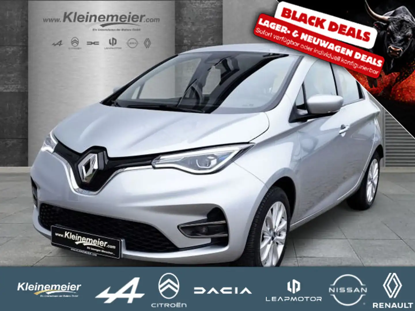 Renault ZOE Renault ZOE ZE50 Allwetter|Klimaanlage|NAVI|LED| Gris - 1