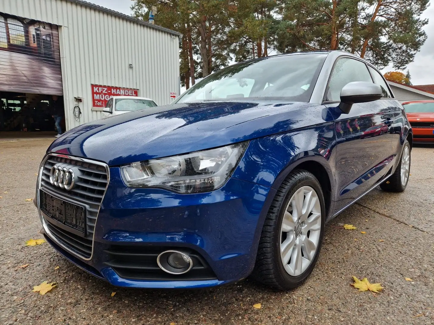 Audi A1 1.2TFSi 1.HAND KLiMA NAVi SiTZHEiZUNG PDC Blau - 1
