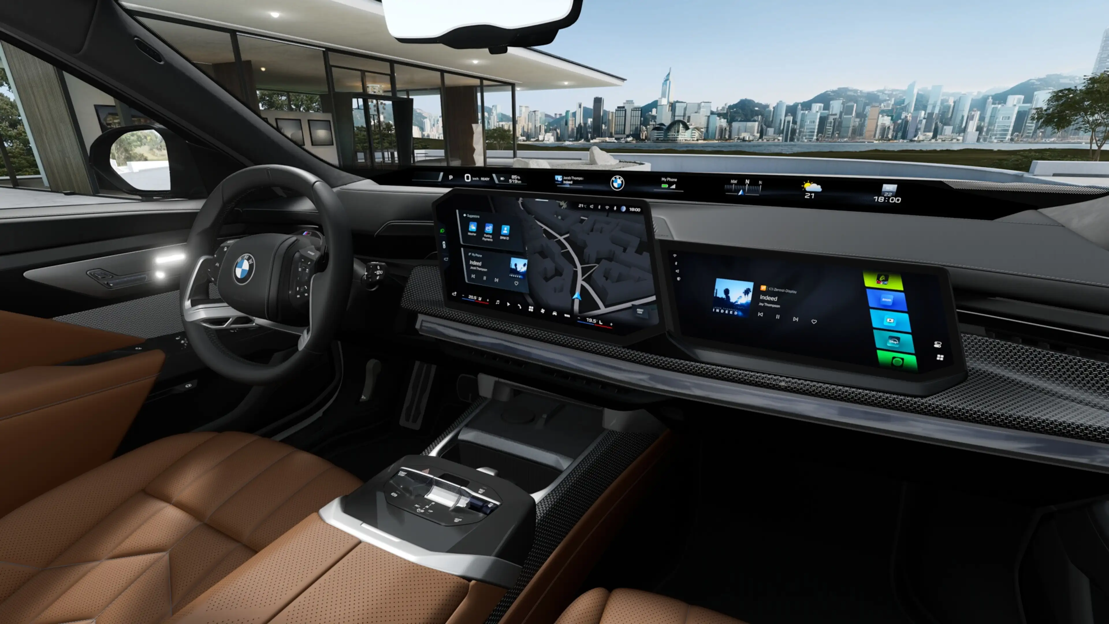 BMW i7 xDrive50 M Sport / Panoramadak Sky Lounge / Trekha — photo 8