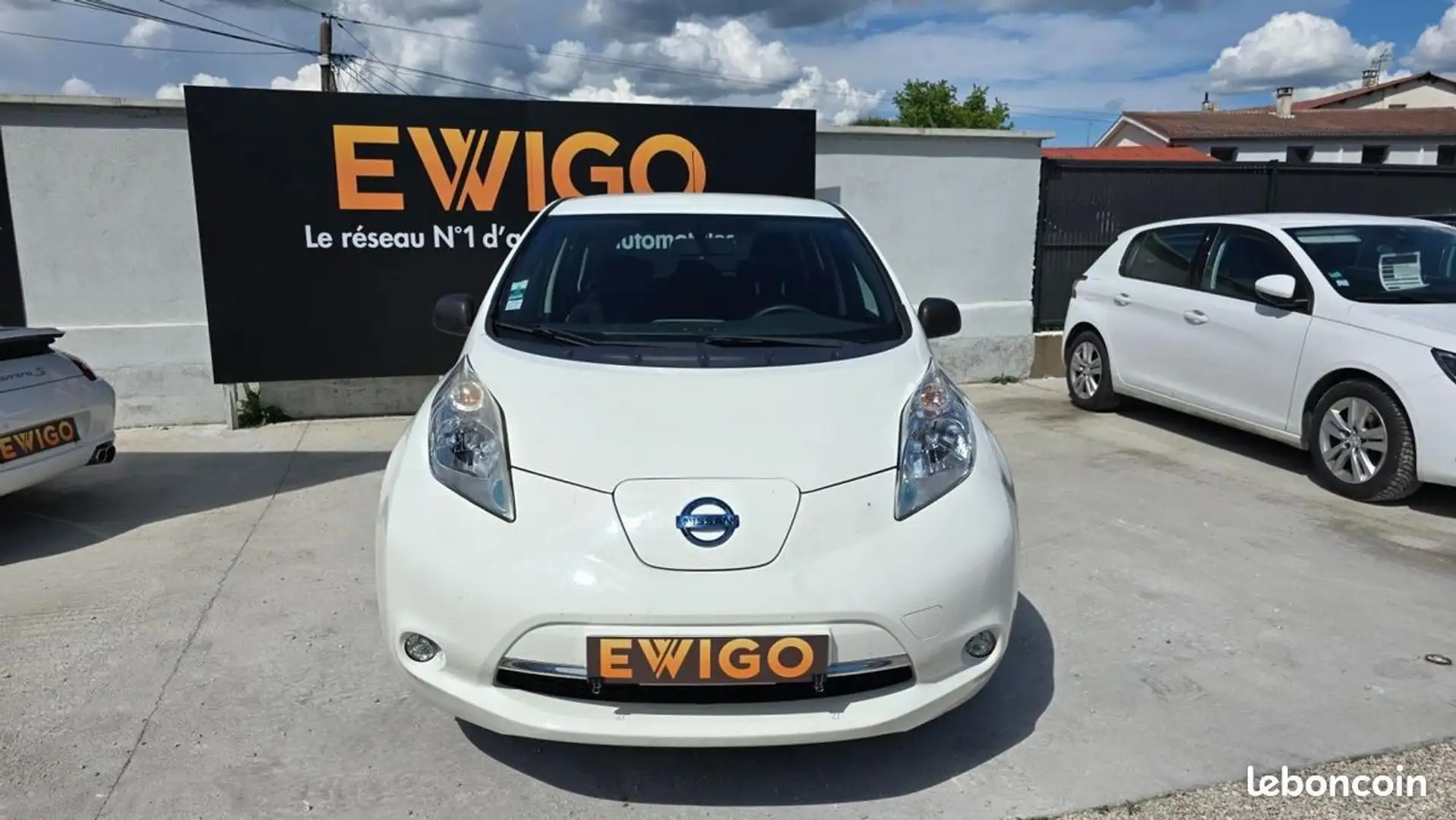 Nissan Leaf ELECTRIC 110 24KWH charge rapide Blanc - 2