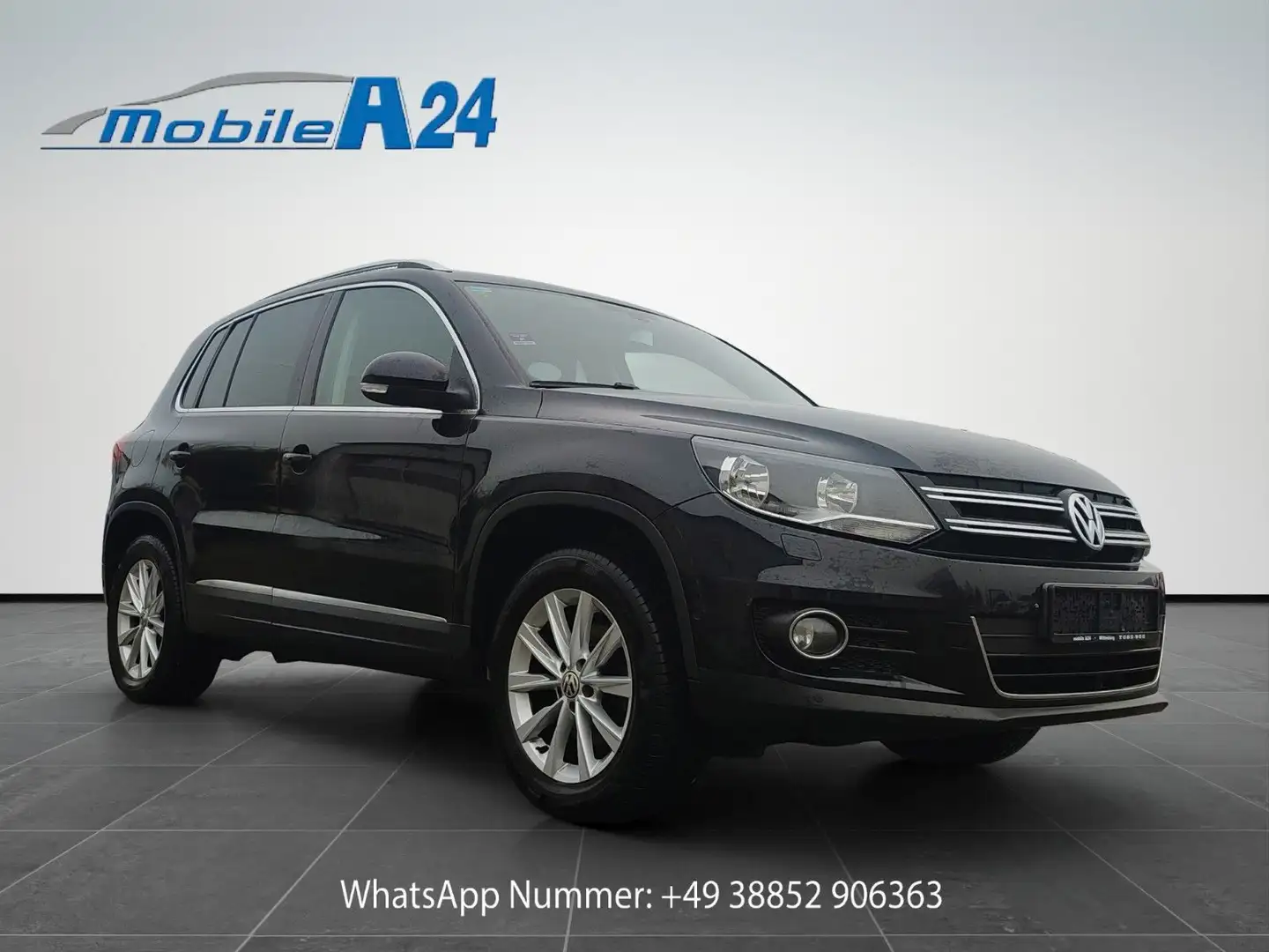 Volkswagen Tiguan 2.0 TDI DSG Sport & Style AHK NAVI TEMPOM Brun - 1