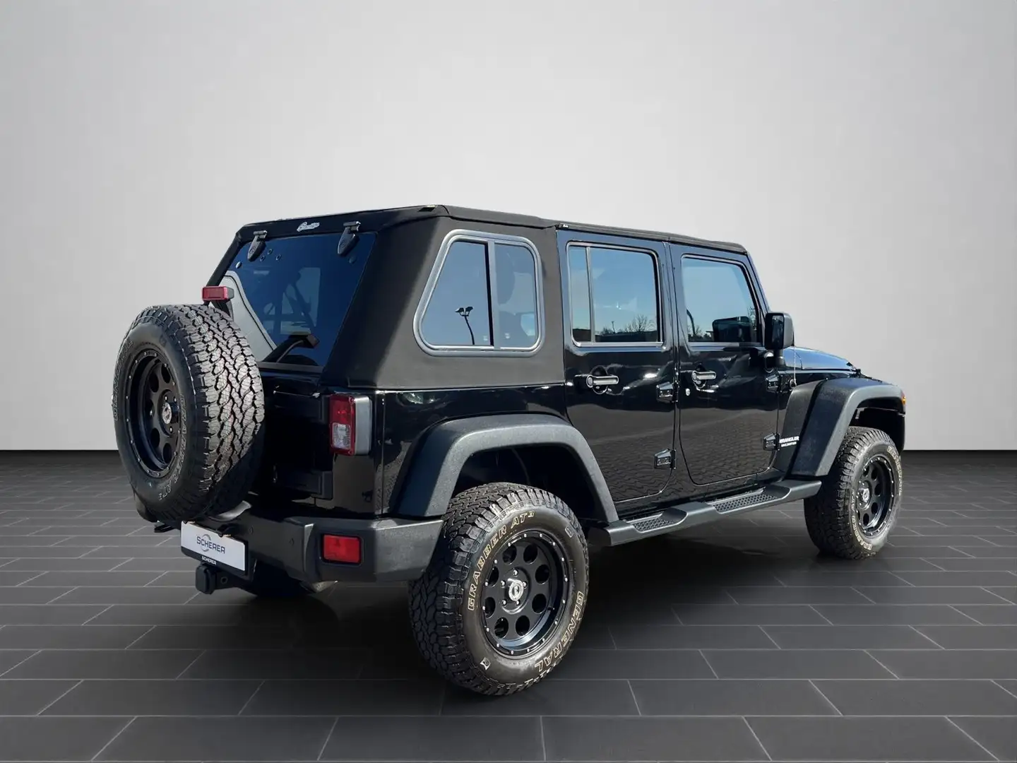 Jeep Wrangler 2.8 CRD Unlimited Sport Schwarz - 2