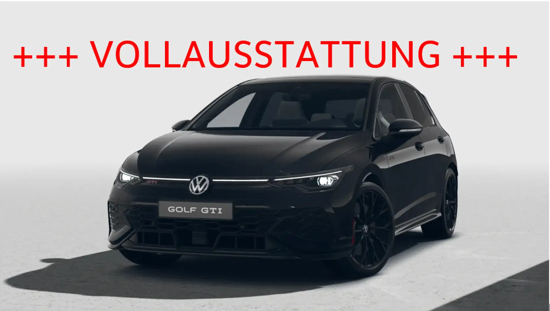 Volkswagen Golf GTI Clubsport 389.- netto VOLL 300 PS Noir - 2