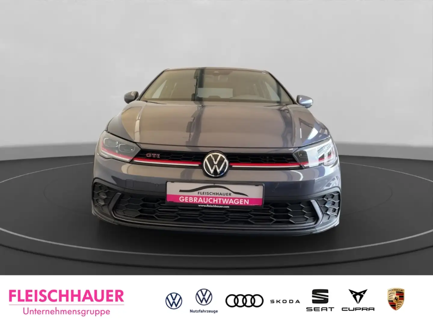 Volkswagen Polo GTI 2.0 TSI Matrix-LED PDC Navi App-Connect Gris - 2