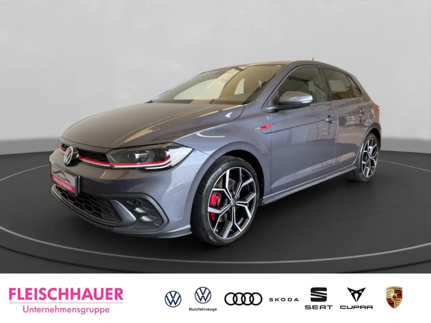 Volkswagen Polo GTI 2.0 TSI Matrix-LED PDC Navi App-Connect Gris - 1