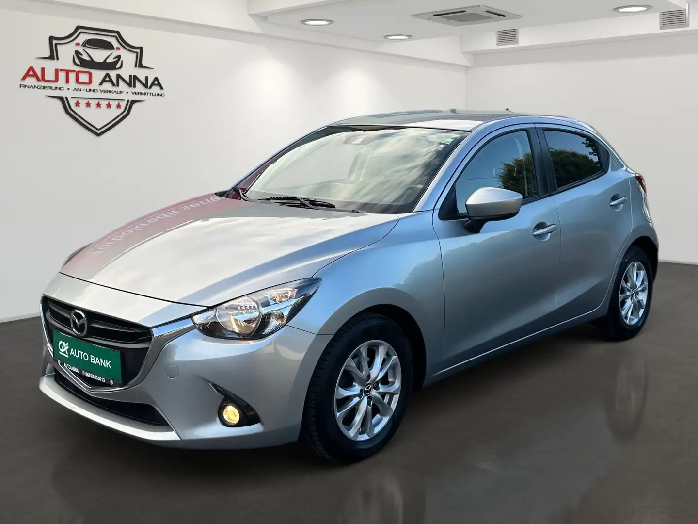 Mazda 2 G90 Attraction Aut. **1-Besitz**Finanzierung mögl Grau - 1
