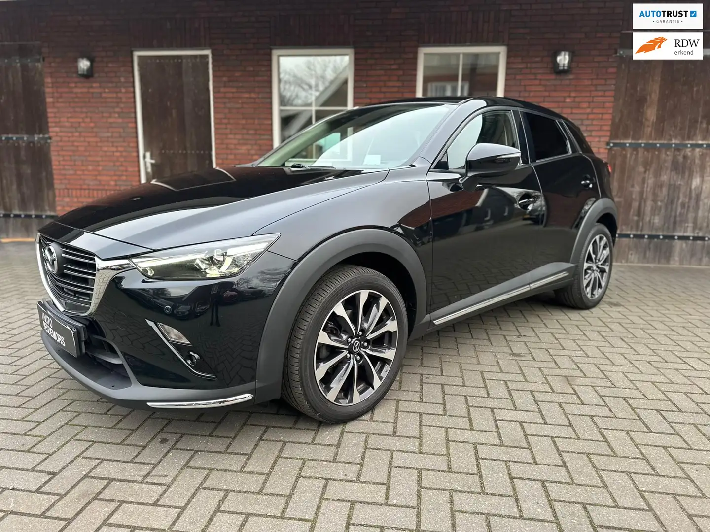 Mazda CX-3 2.0 SkyActiv-G 120 GT-M | Camera| LED| Leder| Navi Zwart - 1