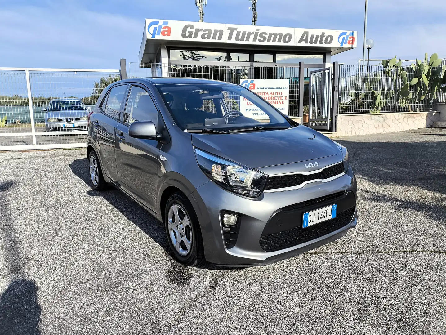 Kia Picanto 1.0 dpi GPL Urban Techno PREZZO REALE! CARPLAY TEL Grigio - 1