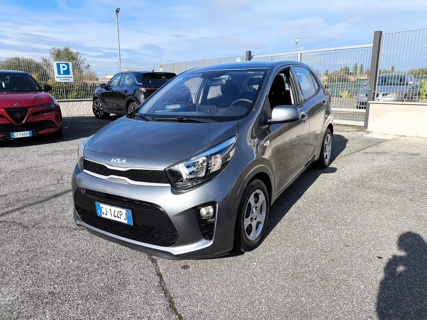 Kia Picanto 1.0 dpi GPL Urban Techno PREZZO REALE! CARPLAY TEL Grigio - 2