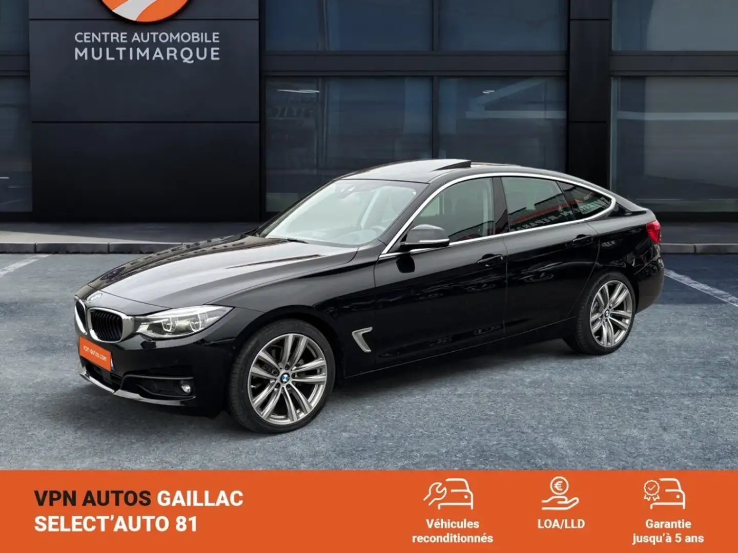 BMW 320 SERIE F34 LCI 320d xDrive 190 ch BVA8 Business Lou Siyah - 1