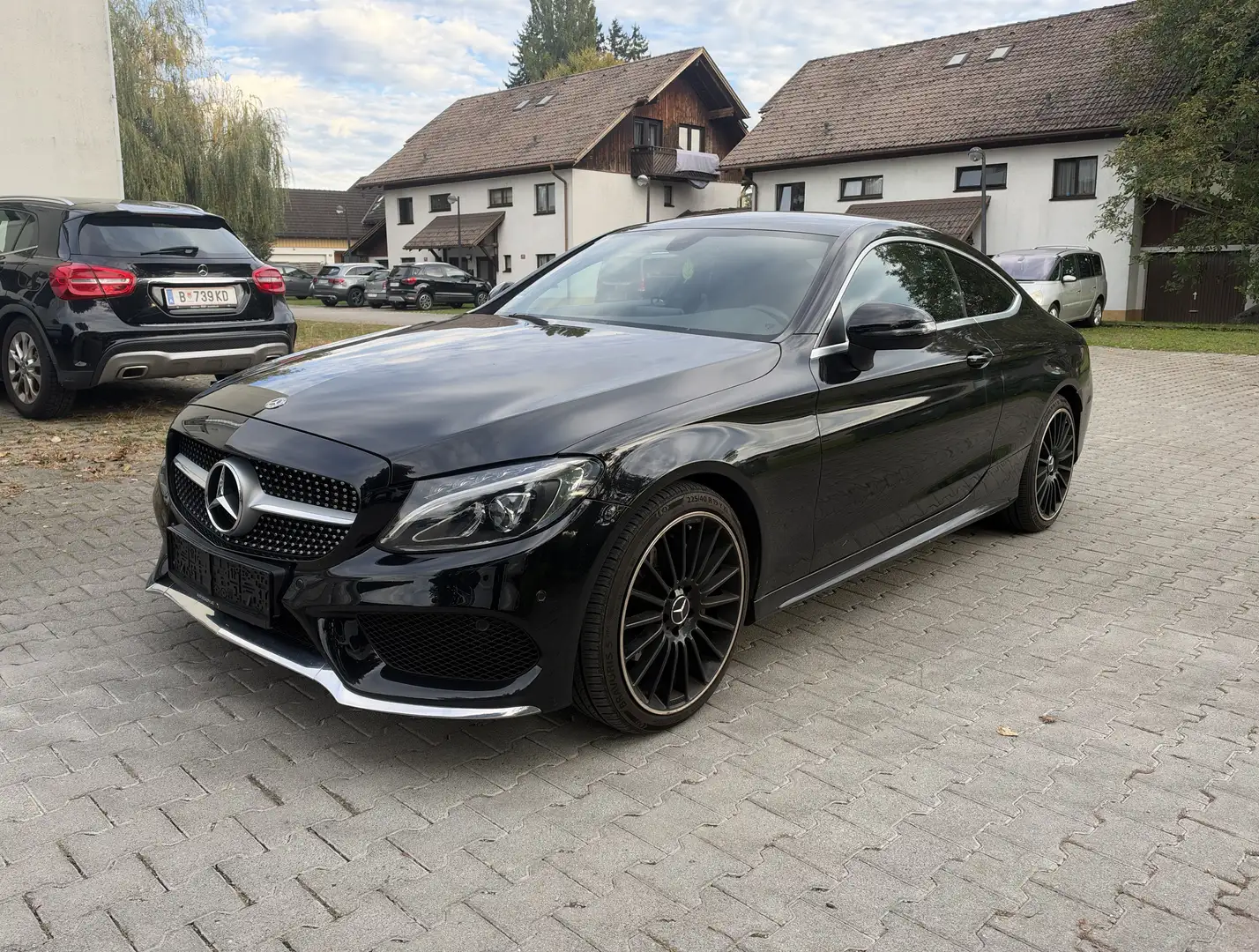 Mercedes-Benz C 220 C 220 d Coupe Aut. *AMG-Line*1 Besitz* 19"Zoll* Schwarz - 1