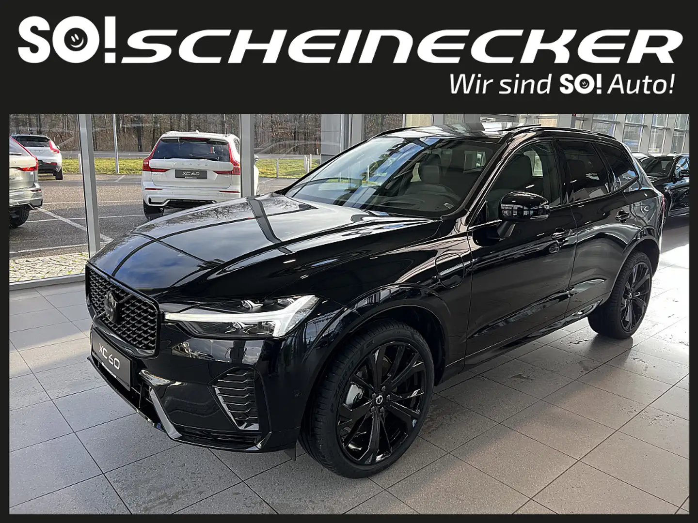 Volvo XC60 T6 AWD Recharge PHEV Ultimate Black Edition Gea... Schwarz - 2