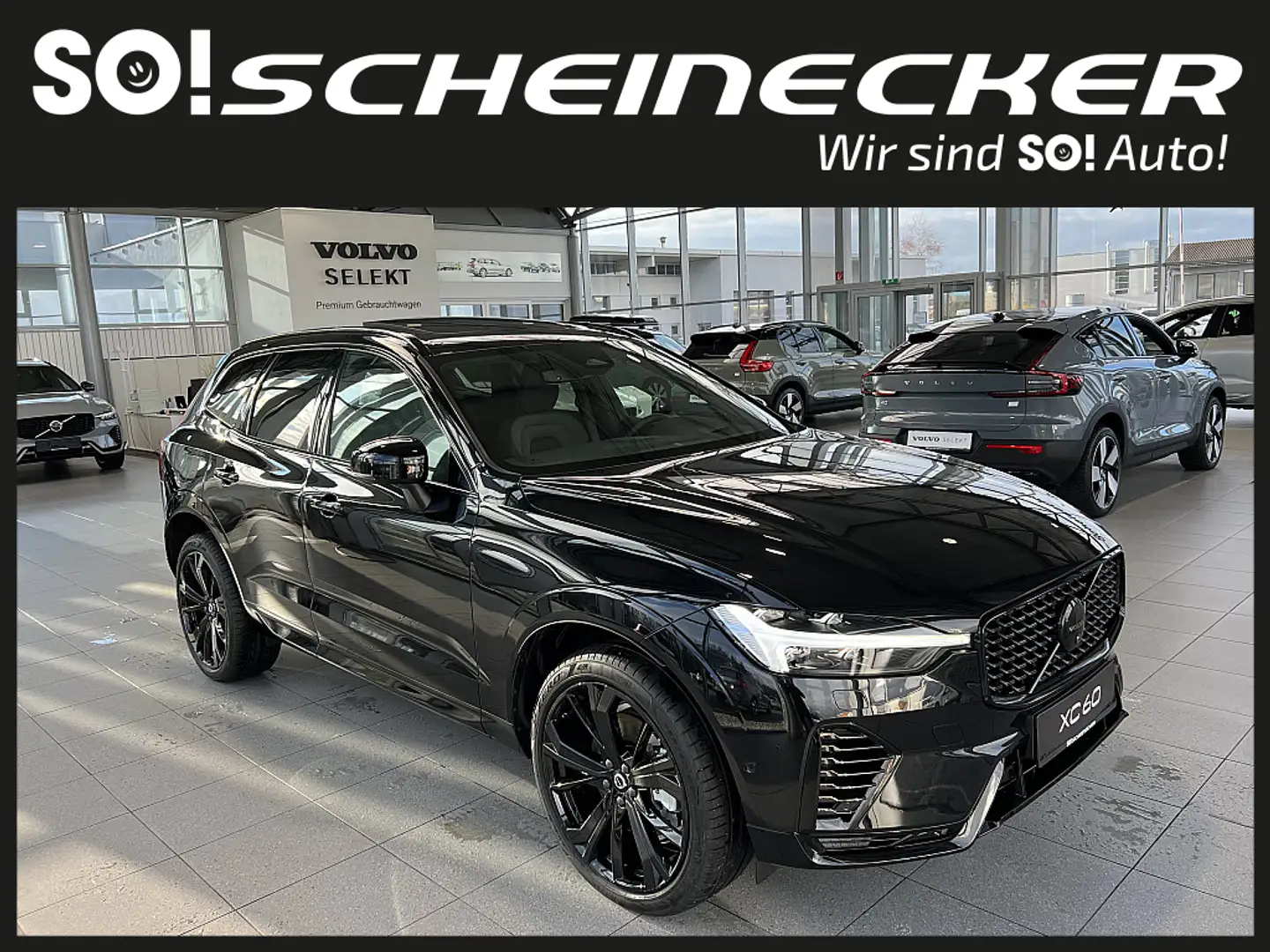 Volvo XC60 T6 AWD Recharge PHEV Ultimate Black Edition Gea... Schwarz - 1