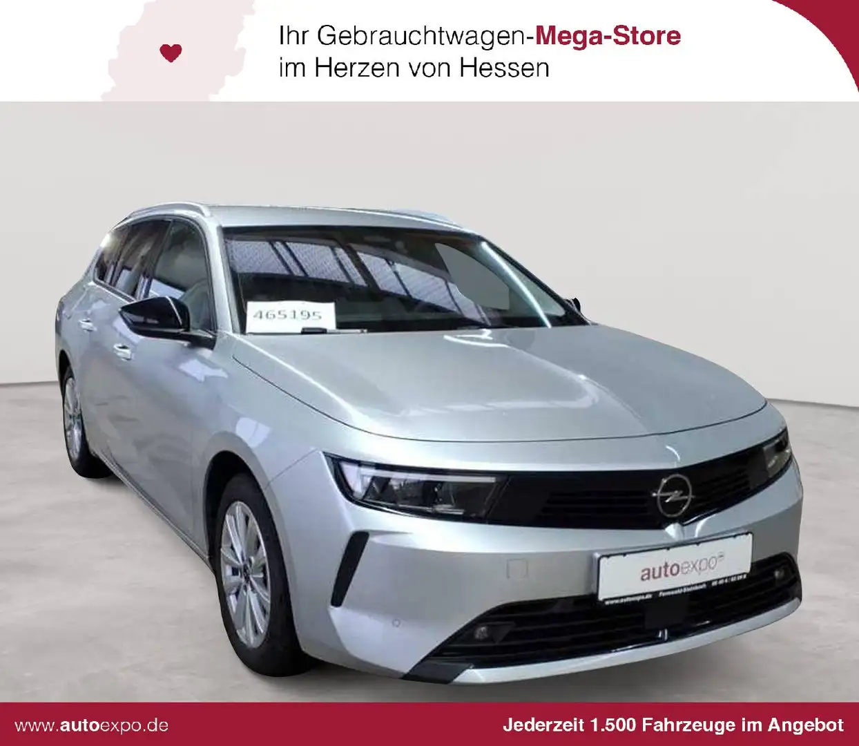 Opel Astra Astra Sports Tourer 1.5 D Automatik Elegance Argent - 1