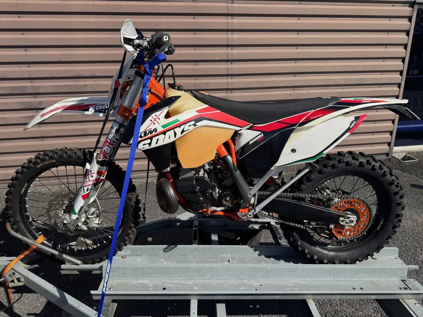 KTM 250 EXC Blanc - 1