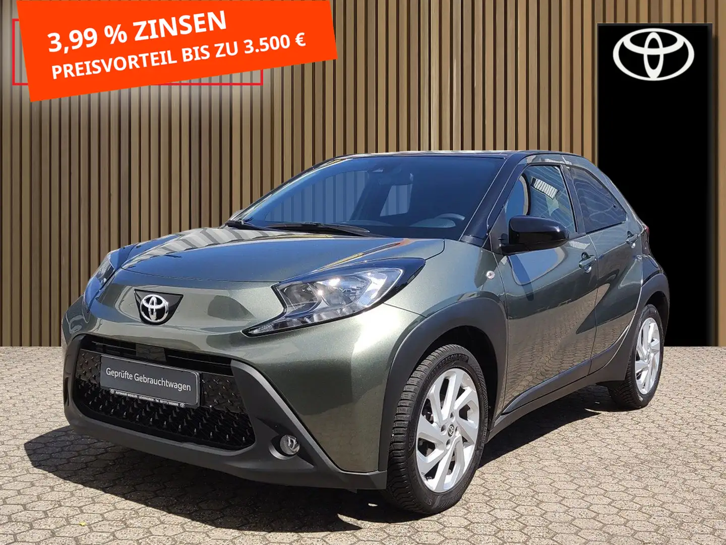 Toyota Aygo X Pulse Ganzjahresreifen Klima Groen - 1