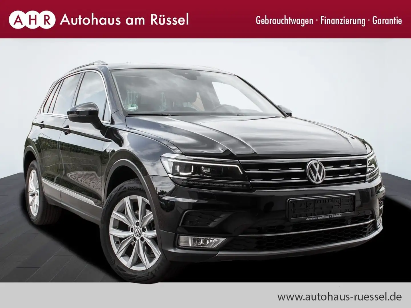 Volkswagen Tiguan Highline TDI 4Motion *Navi*HUD*LED*Pano* Noir - 1